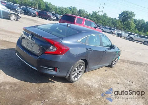 2019 Honda Civic Ex z USA, uszkodzony, nr VIN 19XFC1F32KE206858
